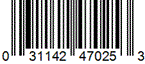 UPC code example